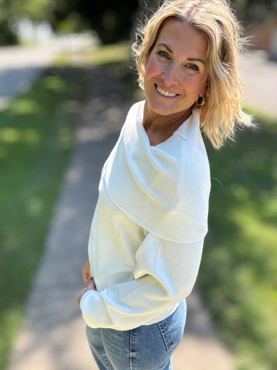 The Shoulder Moment Sweater
