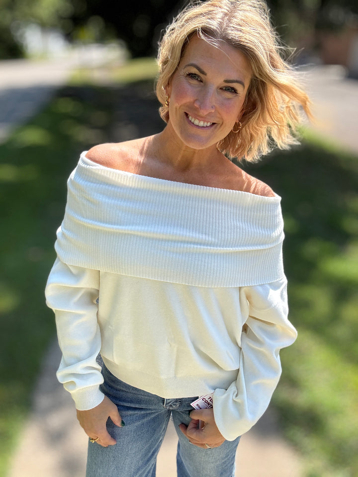 The Shoulder Moment Sweater