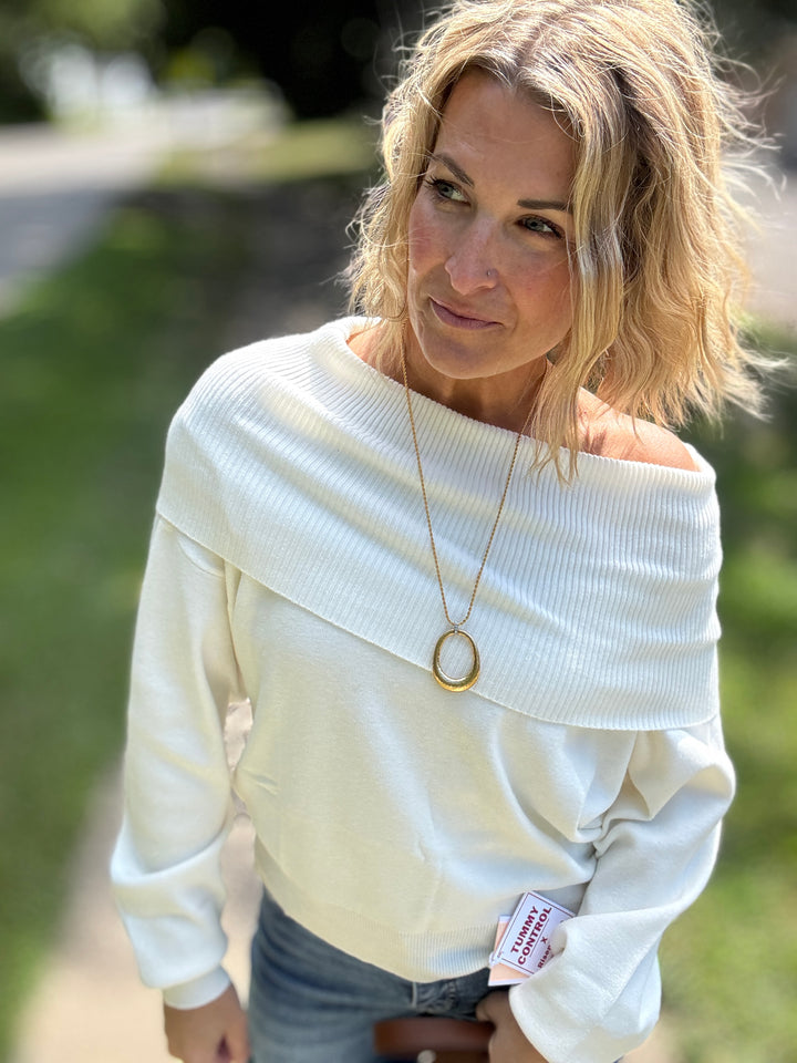 The Shoulder Moment Sweater