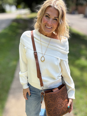 The Shoulder Moment Sweater