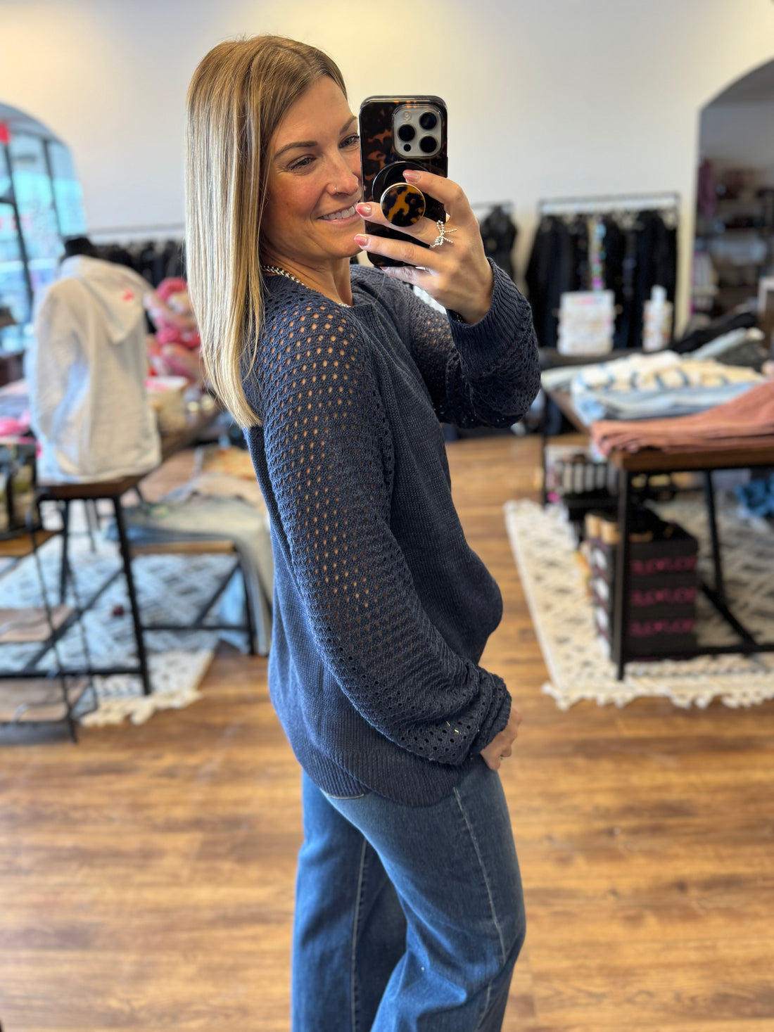 Portia - Lightweight Solid Knit Sweater