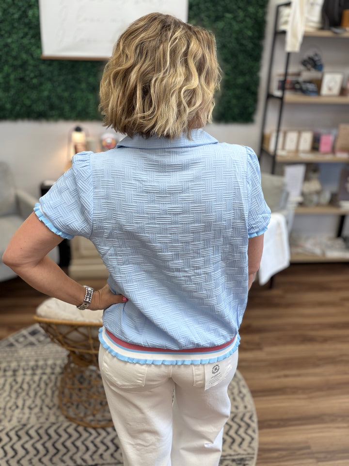 Seaside Social Polo Top