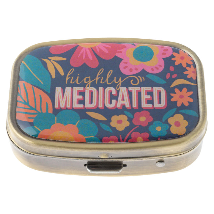 Small Metal Pill Case - 4 Designs