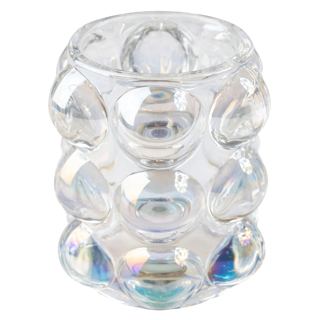 Lucia Hobnail Votive - Iridescent
