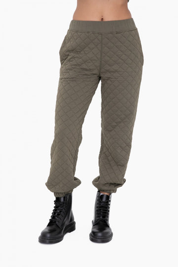 Campbell - Quilted Jersey Joggers