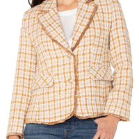 Liverpool - Blazer with Frayed Edges