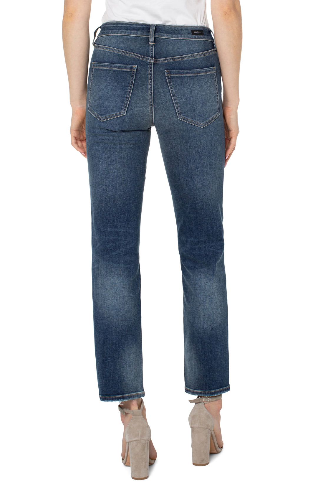 Liverpool - Kennedy Straight Denim - Oasis