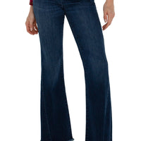 Liverpool - Hannah Eco Flare Denim with Welt Pockets