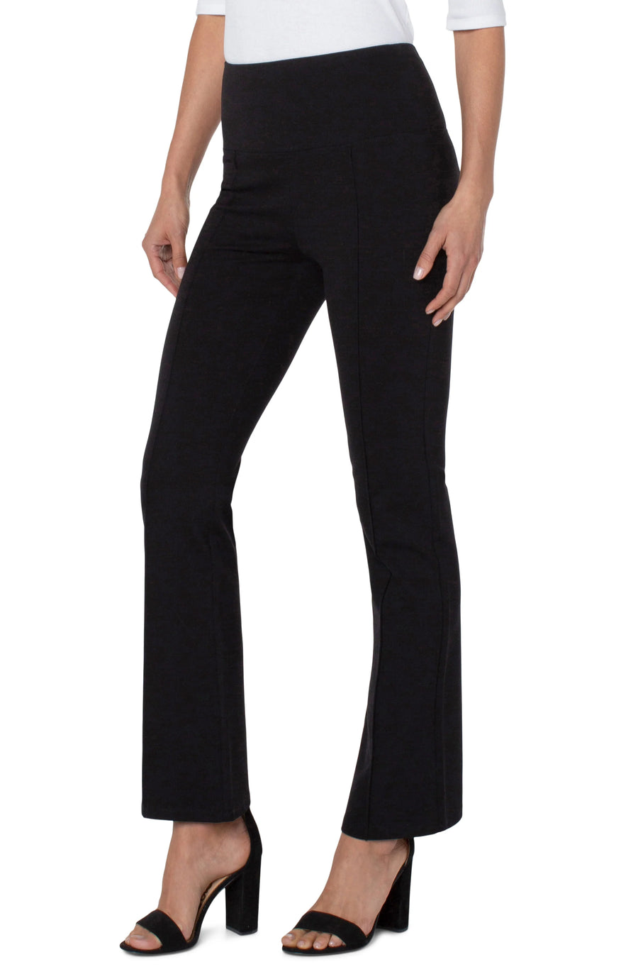 Liverpool - Pearl Full Length Flare Pants