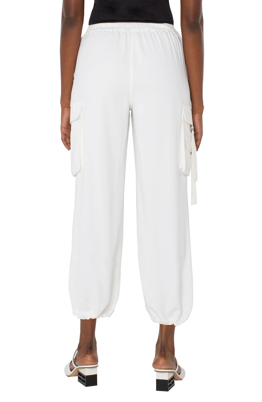 Liverpool - Pull-on Parachute Cargo Pants