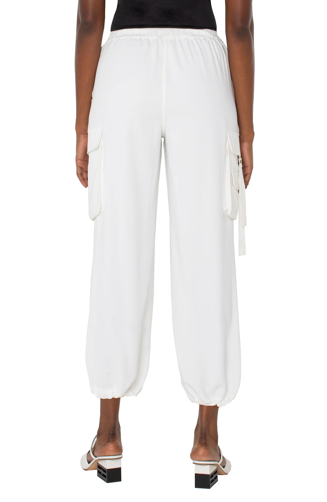 Liverpool - Pull-on Parachute Cargo Pants