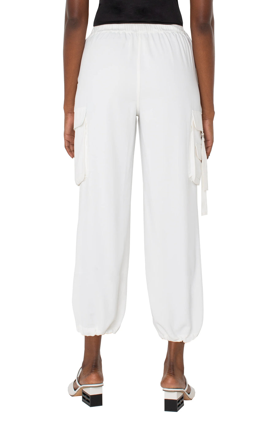 Liverpool - Pull-on Parachute Cargo Pants