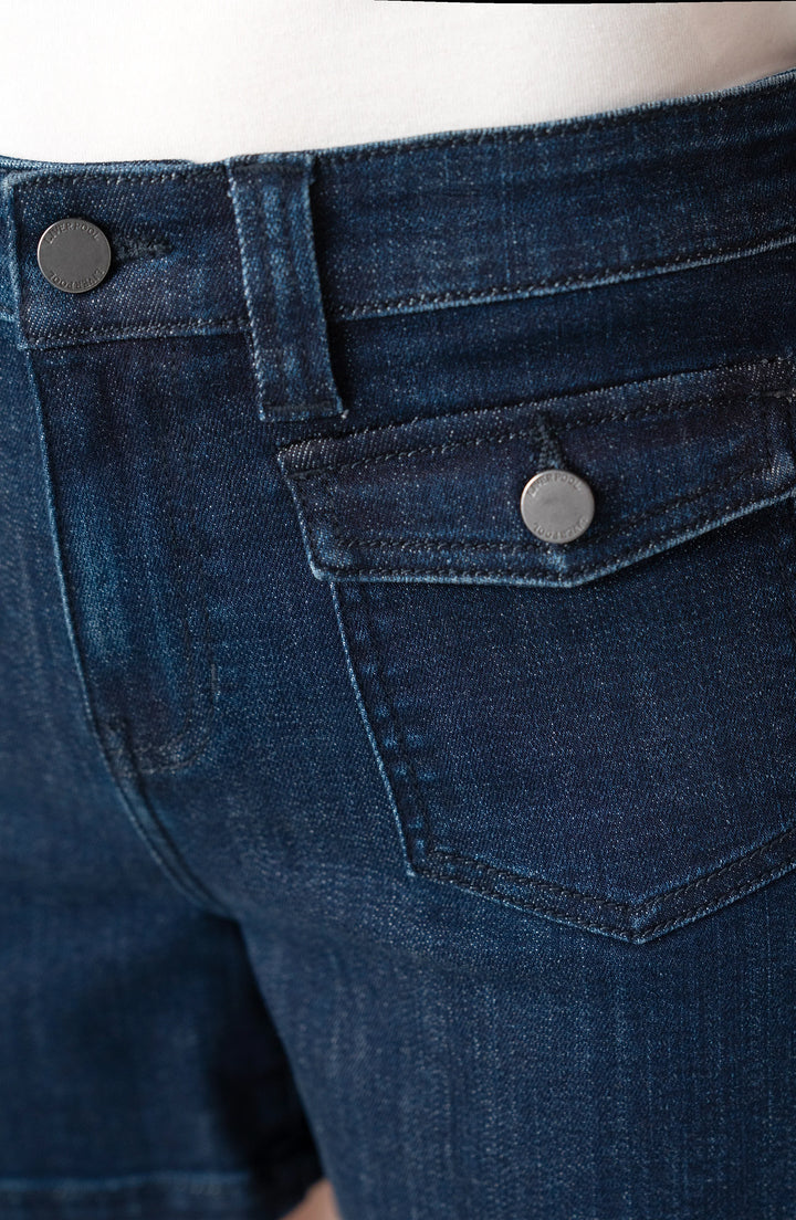 Liverpool - Vintage Shorts with Flap Front Pockets