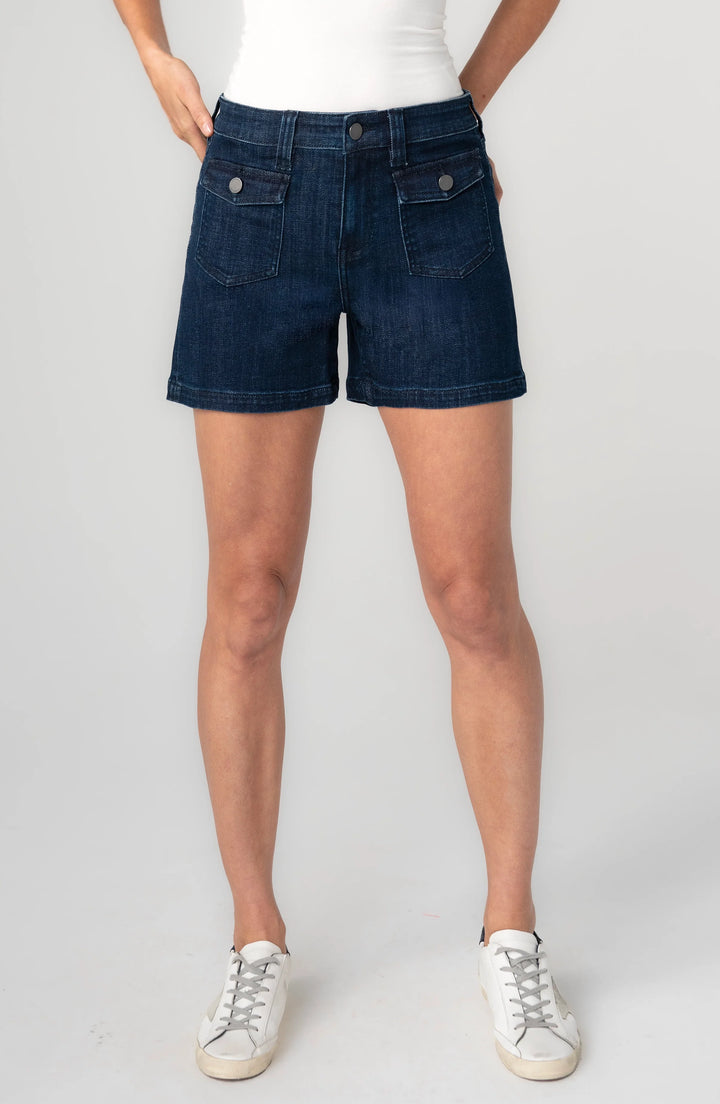 Liverpool - Vintage Shorts with Flap Front Pockets