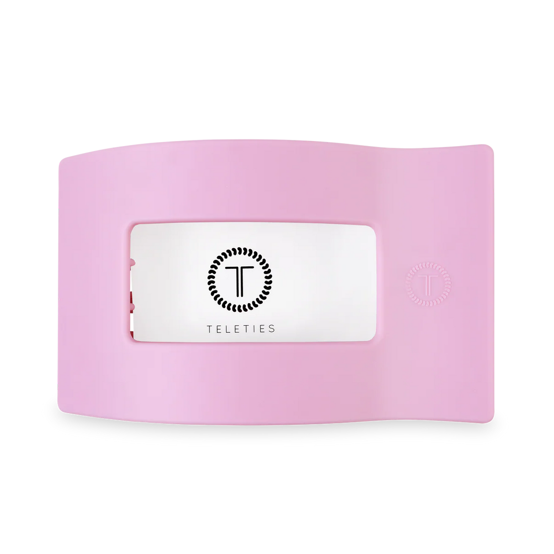 Merry Pinkmas Large Flat Rectangle Hair Clip 