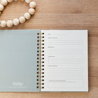 Prayer Journal - Green Linen