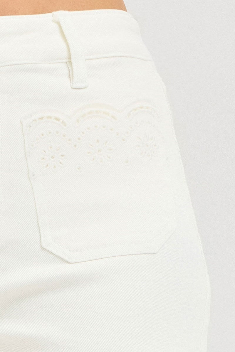 Risen - Sweet Escape Eyelet Shorts