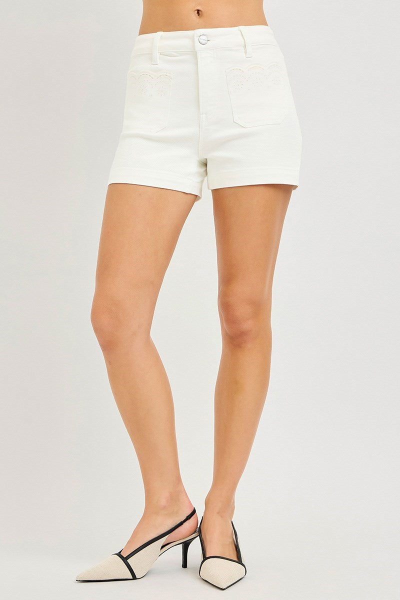 Risen - Sweet Escape Eyelet Shorts