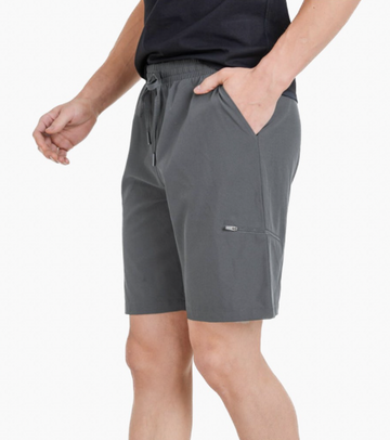 Mono B Men - Active Drawstring Shorts with Zippered Pouch