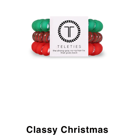 Christmas Teleties - Large Hair Ties