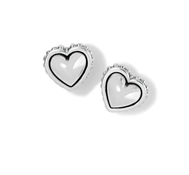 Pretty Tough Petite Heart Post Earrings