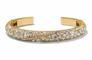 Trust Your Journey Double Hinged Bangle