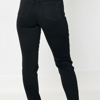 Judy Blue - High Waist Rhinestone Embellishment Slim Jeans