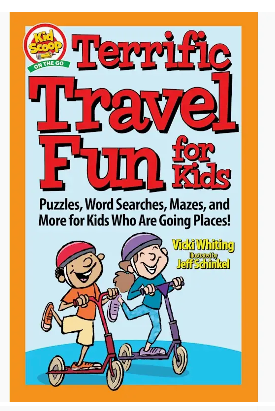 Terrific Travel Fun For Kids Activity Book