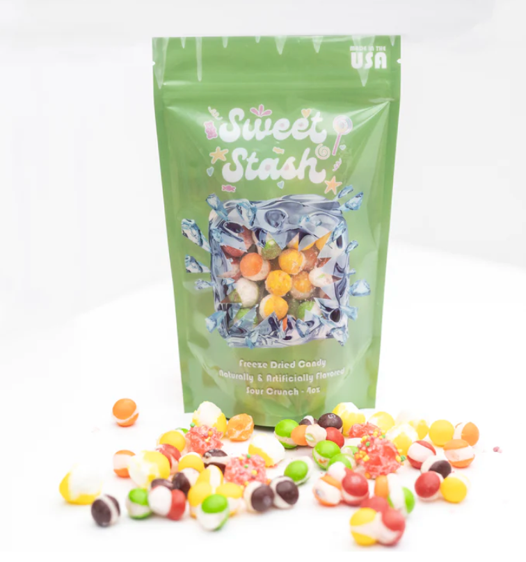 Freeze Dried Rainbow Crunchies - Sour