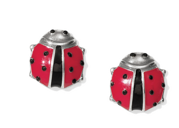 Spring Ladybug Mini Post Earrings