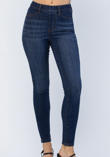Judy Blue - High Rise Patch Pocket Pull-On Skinny
