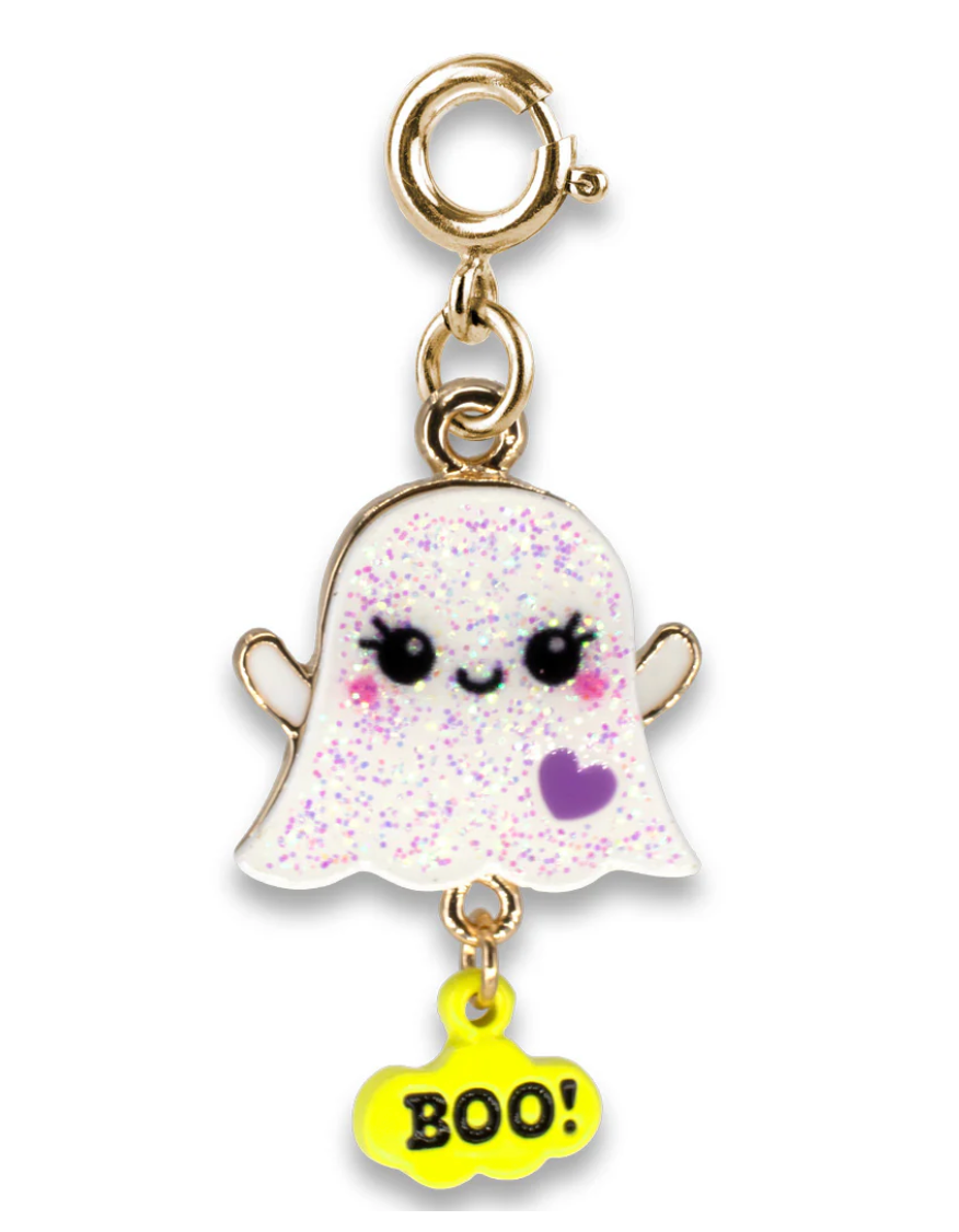 CHARM IT! Gold Glitter Ghost Charm