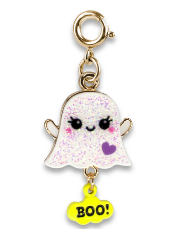 CHARM IT! Gold Glitter Ghost Charm