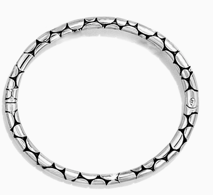 Pebble Slim Hinged Bangle