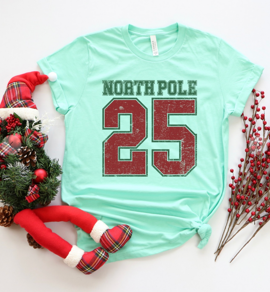 North Pole 25 Graphic Tee {SPECIAL ORDER}