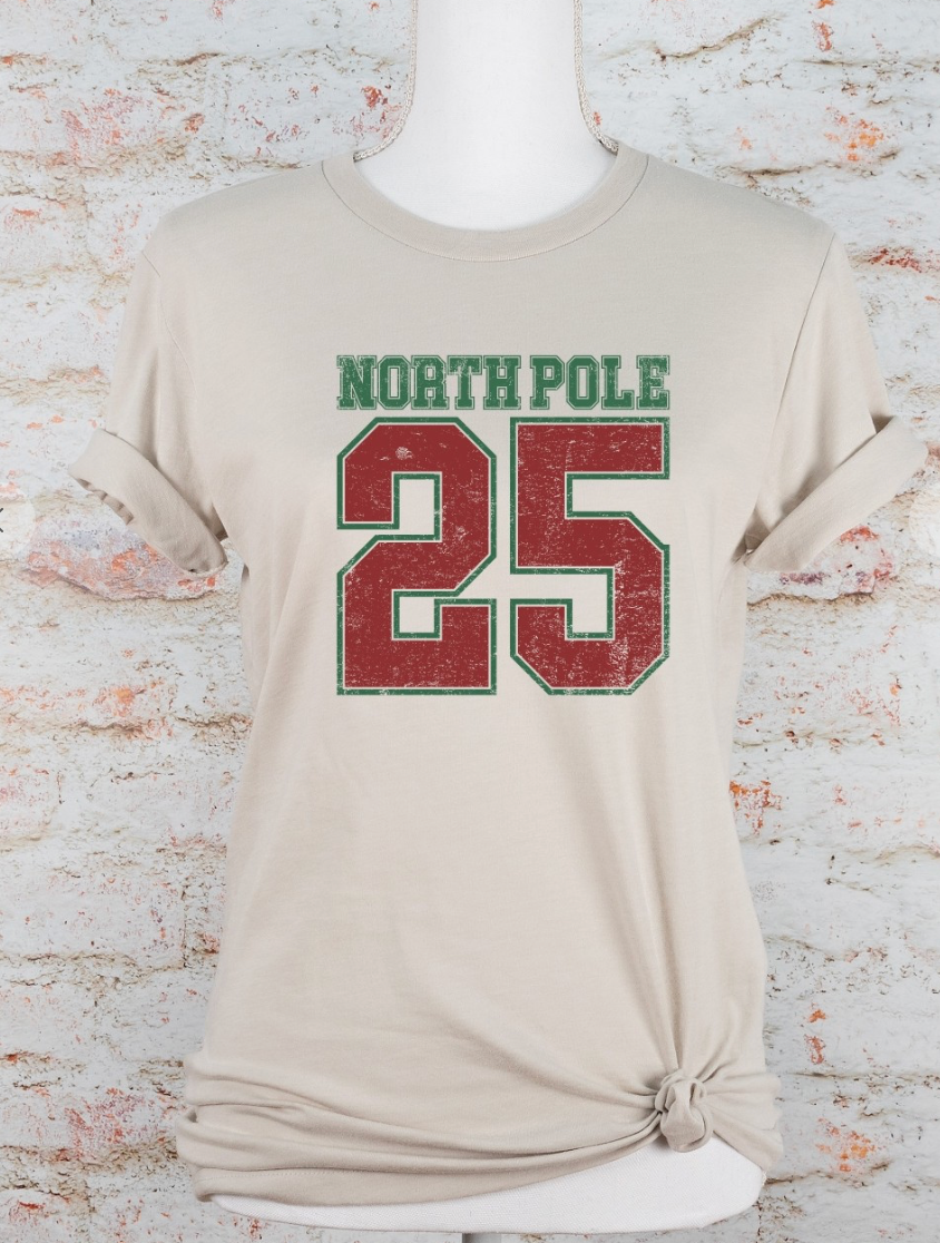 North Pole 25 Graphic Tee {SPECIAL ORDER}