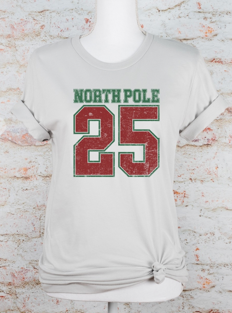 North Pole 25 Graphic Tee {SPECIAL ORDER}