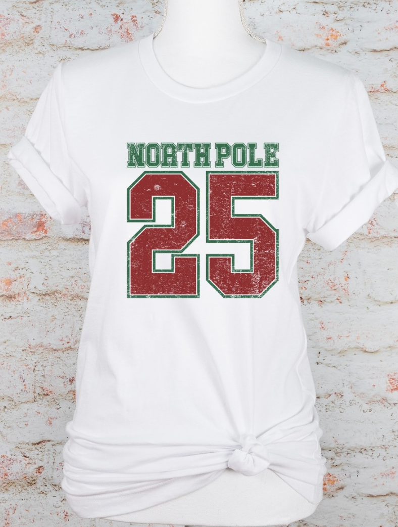 North Pole 25 Graphic Tee {SPECIAL ORDER}