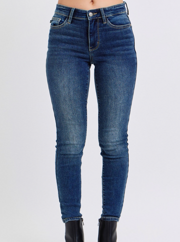 Judy Blue - Mid Rise Thermal Skinnies