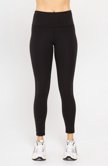 Essential Solid Leggings - Black