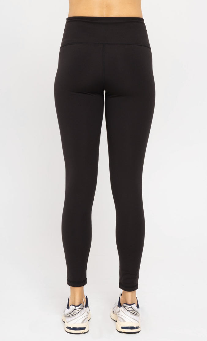 Essential Solid Leggings - Black