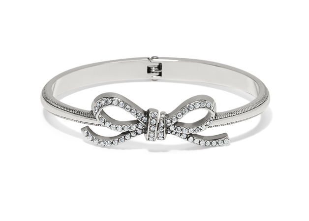 Illumina Bow Hinged Bangle