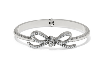 Illumina Bow Hinged Bangle