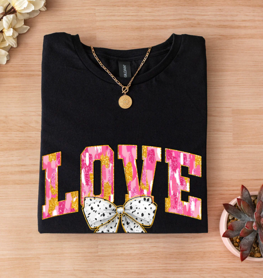 Love Bow Graphic Tee