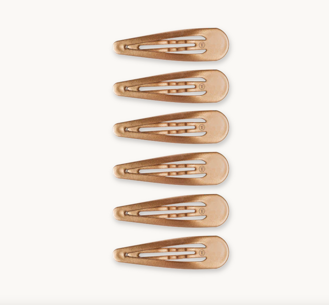 Teleties - Bronze Snap Clip