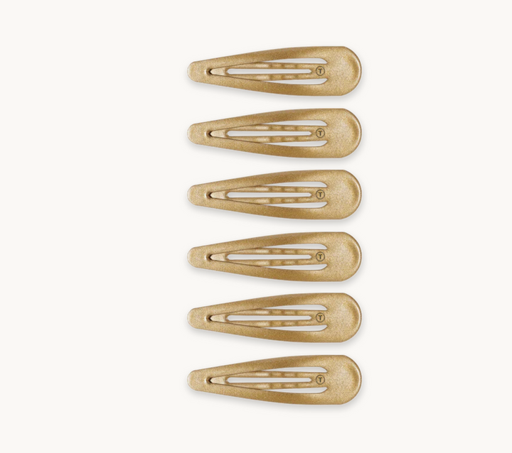 Teleties - Gold Snap Clip