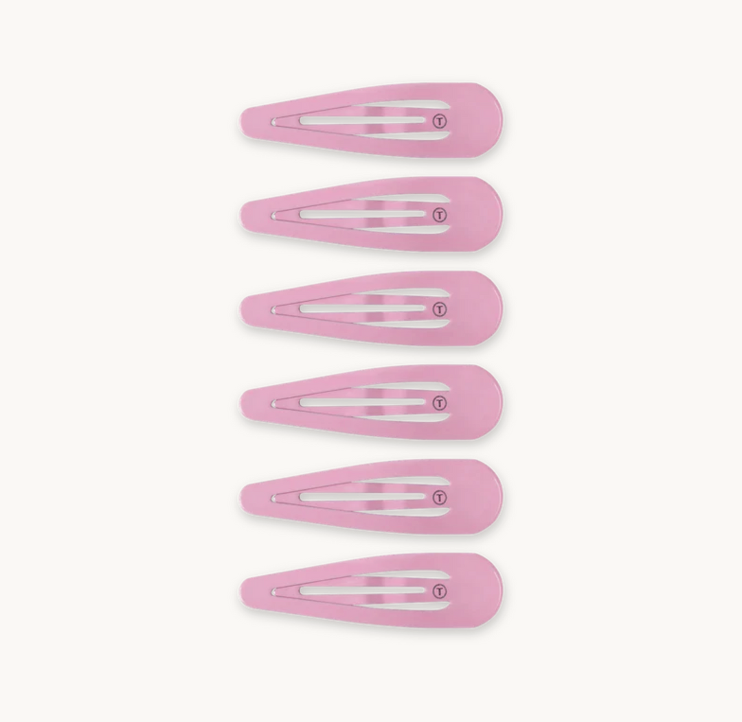 Teleties - Pearly Pink Snap Clip