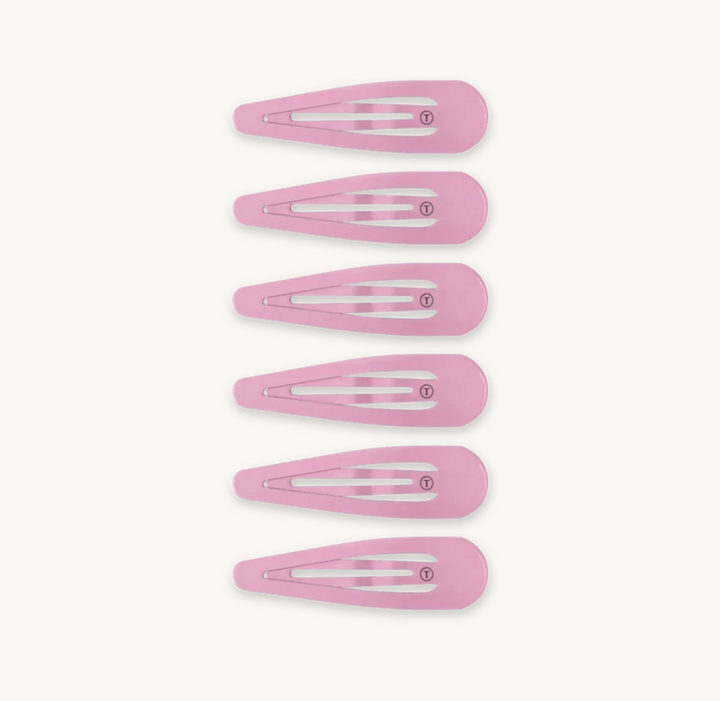 Teleties - Pearly Pink Snap Clip