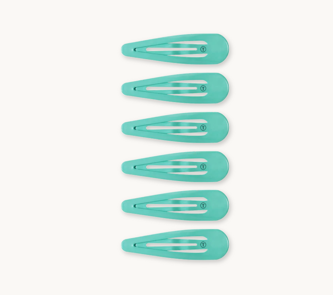 Teleties - Totally Turquoise Snap Clip