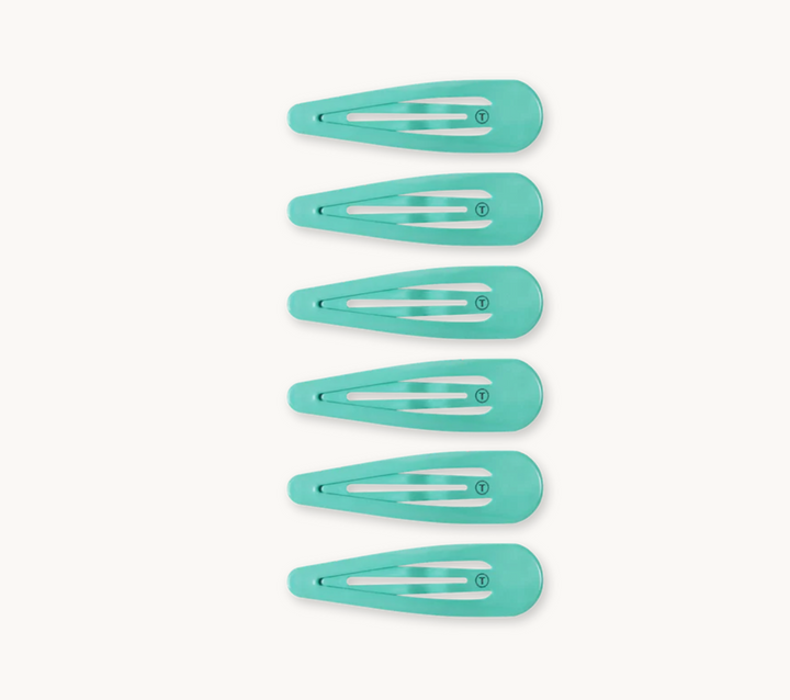 Teleties - Totally Turquoise Snap Clip